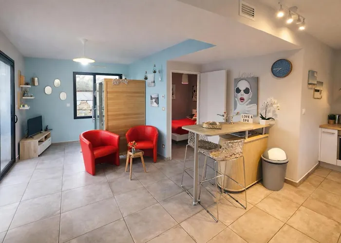 Вилла Mini Coup De Coeur Avec Jacuzzi Et Sauna Clim Jardin Clos Et Parking Sur Place Ychoux