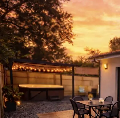 Вилла Mini Coup De Coeur Avec Jacuzzi Et Sauna Clim Jardin Clos Et Parking Sur Place Ychoux